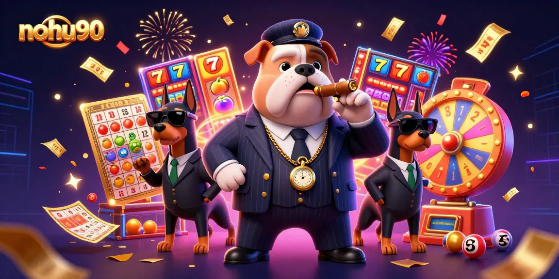 Experience thrilling gameplay with nohu90 as the mafia boss bulldog leads the charge in a dynamic gambling scene.