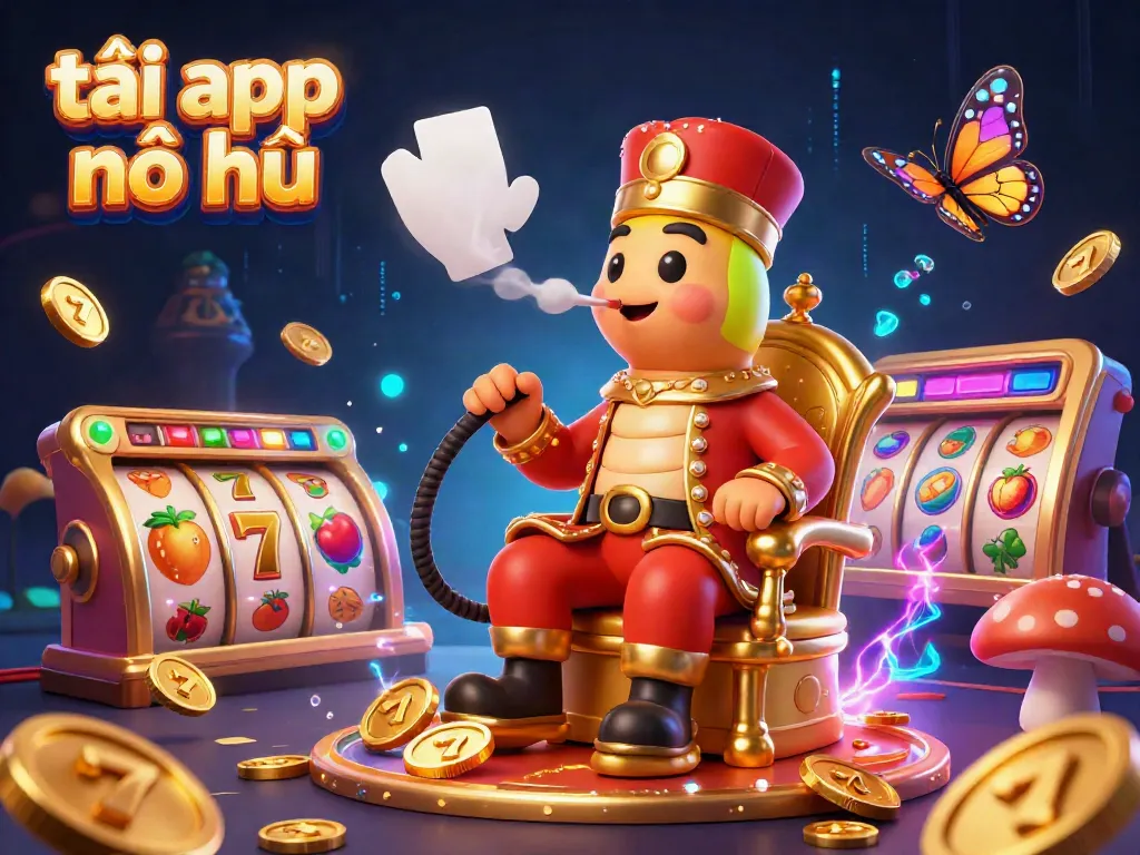 Experience the thrilling action at tải app nổ hũ with dynamic slot reels and casino elements.