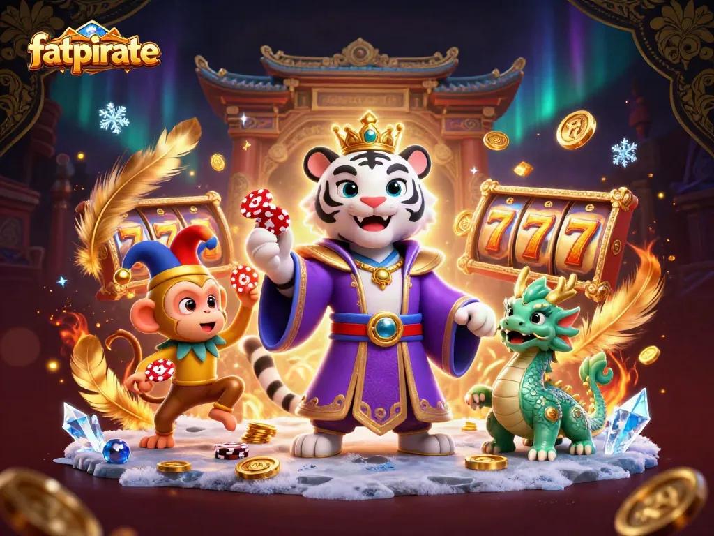 Experience the excitement of fatpirate casino with vibrant characters and rich gaming elements.