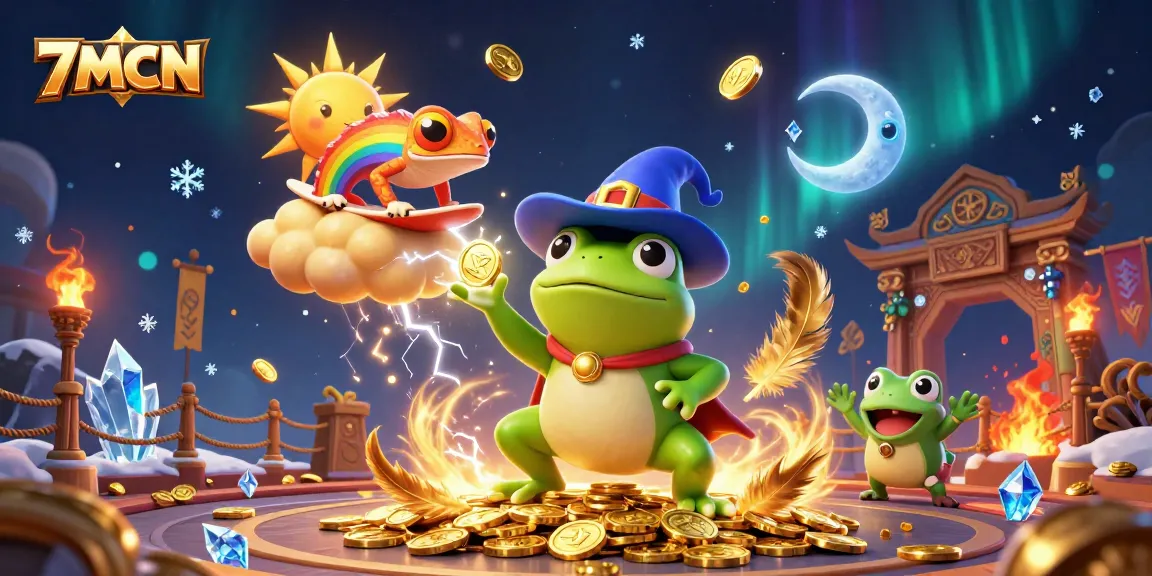Experience thrilling wins at 7MCN with a storm of gold coins and dynamic gaming elements.