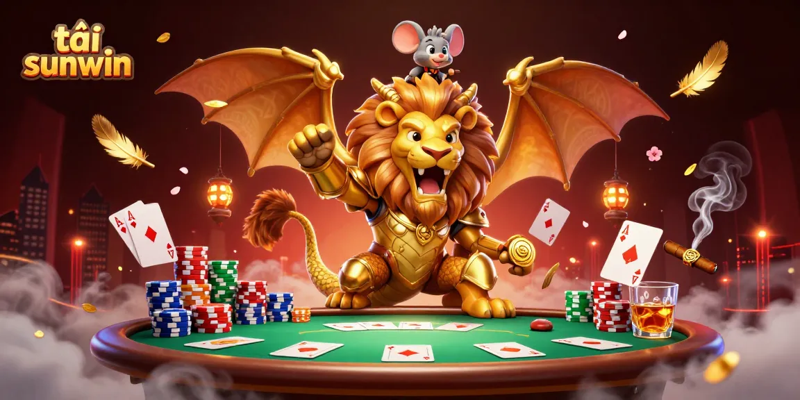 Engage in gameplay excitement with tải sunwin showcasing a vibrant casino scene