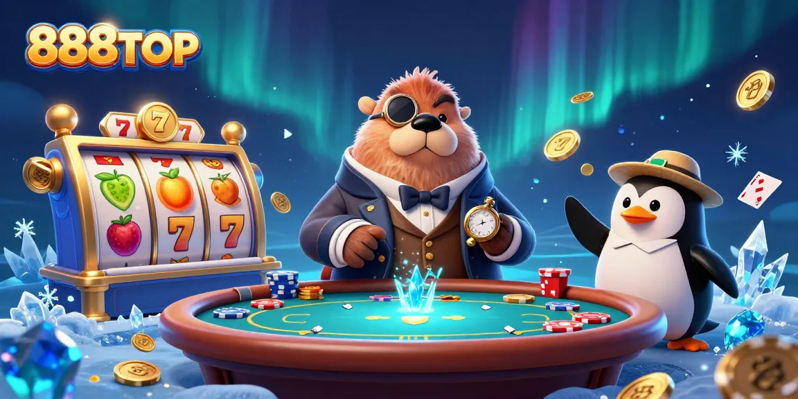 Experience thrilling jackpots at 888TOP with vibrant slot reels featuring dynamic wins and rich rewards.