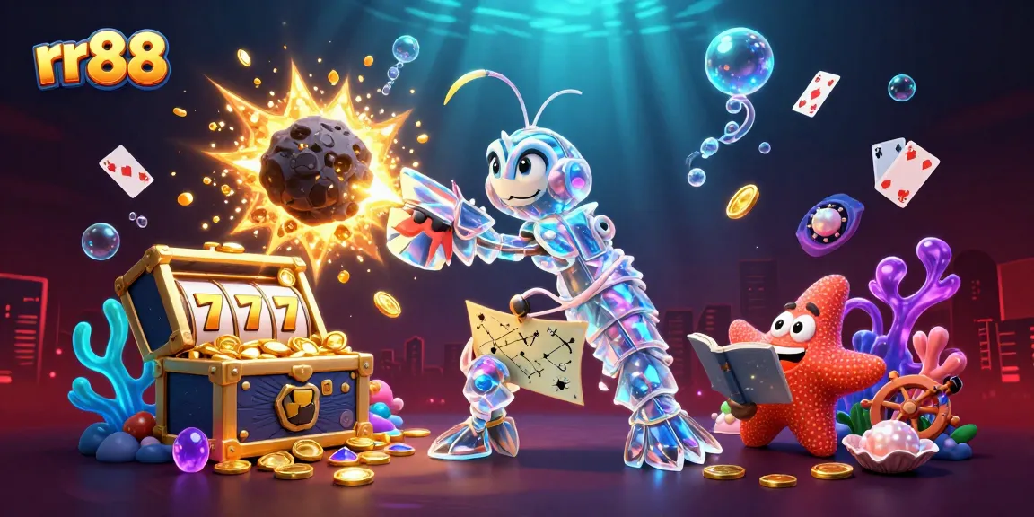 rr88 players enjoy thrilling wins in a vibrant underwater casino adventure filled with gold and excitement