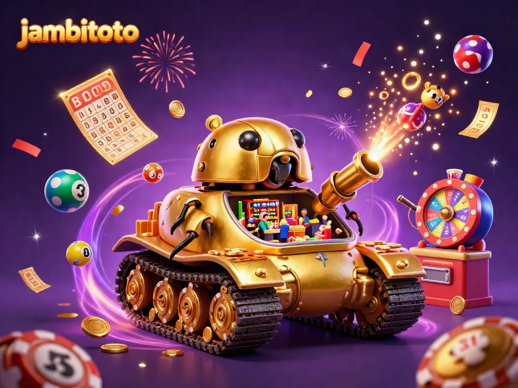Experience the thrill of jambitoto's dynamic lottery action with vibrant visuals and exciting gameplay elements.