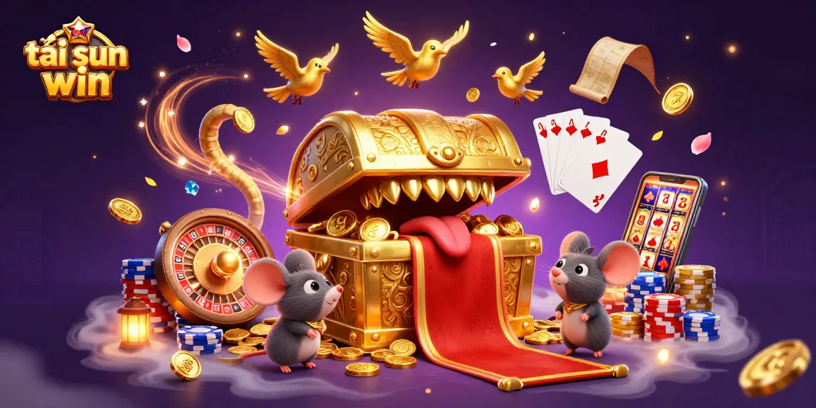 Play immersive casino games and tải sun win for exclusive bonuses and thrilling action in this vibrant illustration.