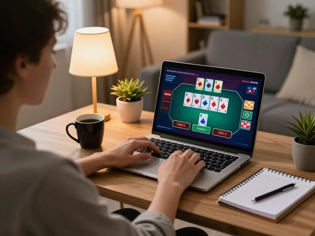 lu88 online gaming experience at home with strategy notes and dynamic poker gameplay.