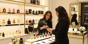 Luxe parfum kopen in een elegante boetiek met exclusieve geuren uit Dubai